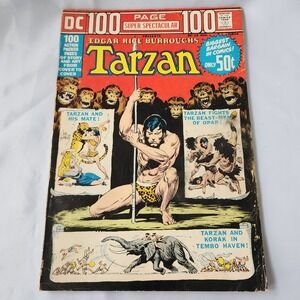 Tarzan DC 100 Page Super Spectacular Comic Book Edgar‎ Rice Burroughs 1972 Rare